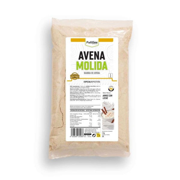 FULLGAS HARINA DE AVENA 1KG
