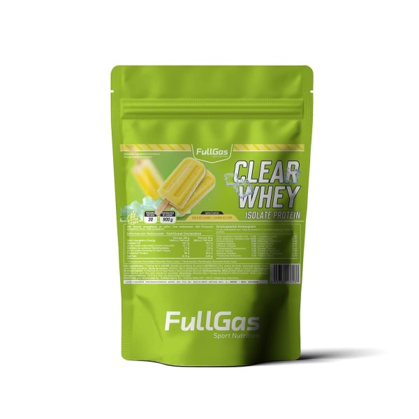 FULLGAS Clear ISOLATE whey (aislado) - polo de limón - 500g