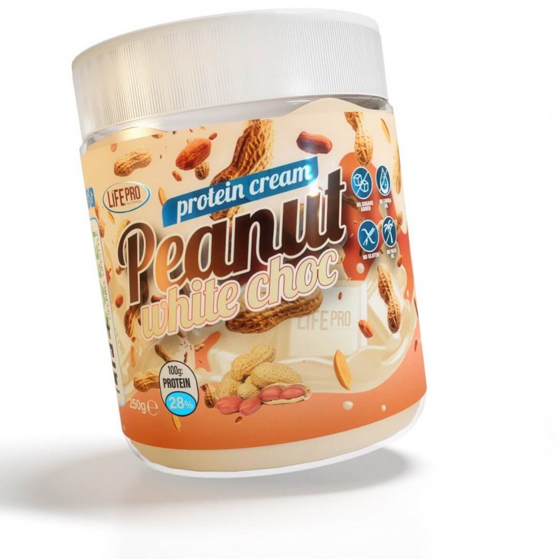 PEANUT CREAM white choc 250g