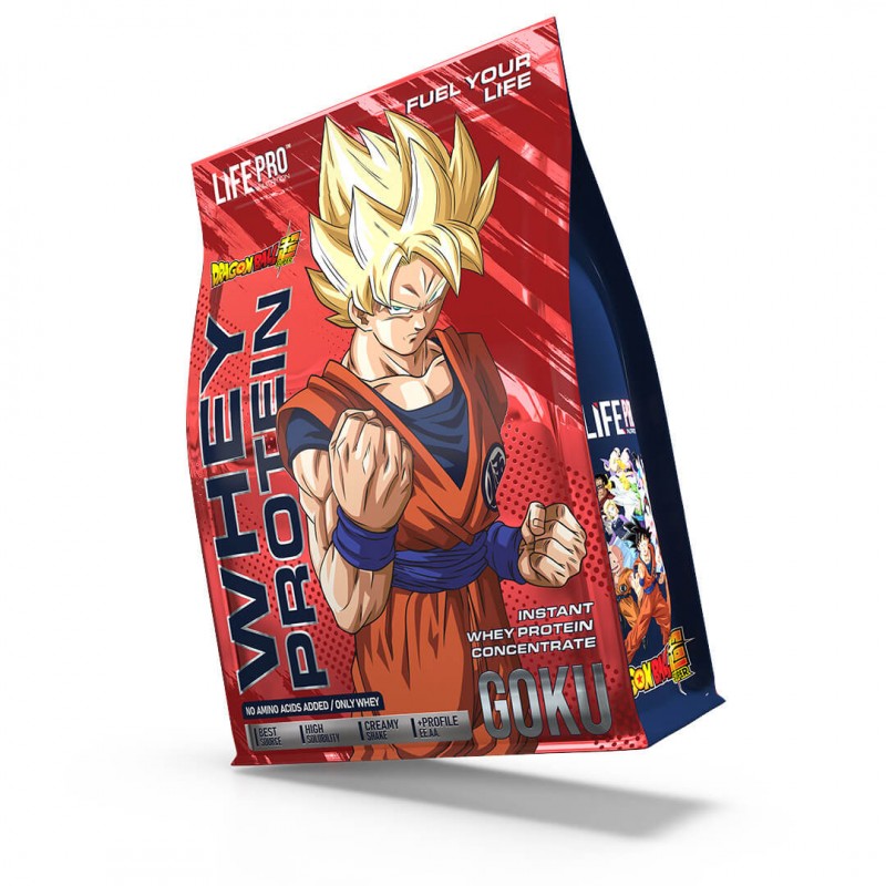 WHEY PROTEIN DRAGON BALL GOKU 1.8K limited edition