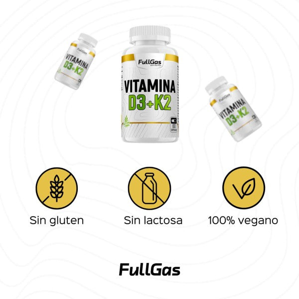 FULLGAS VIT D3 & K2 60 cap