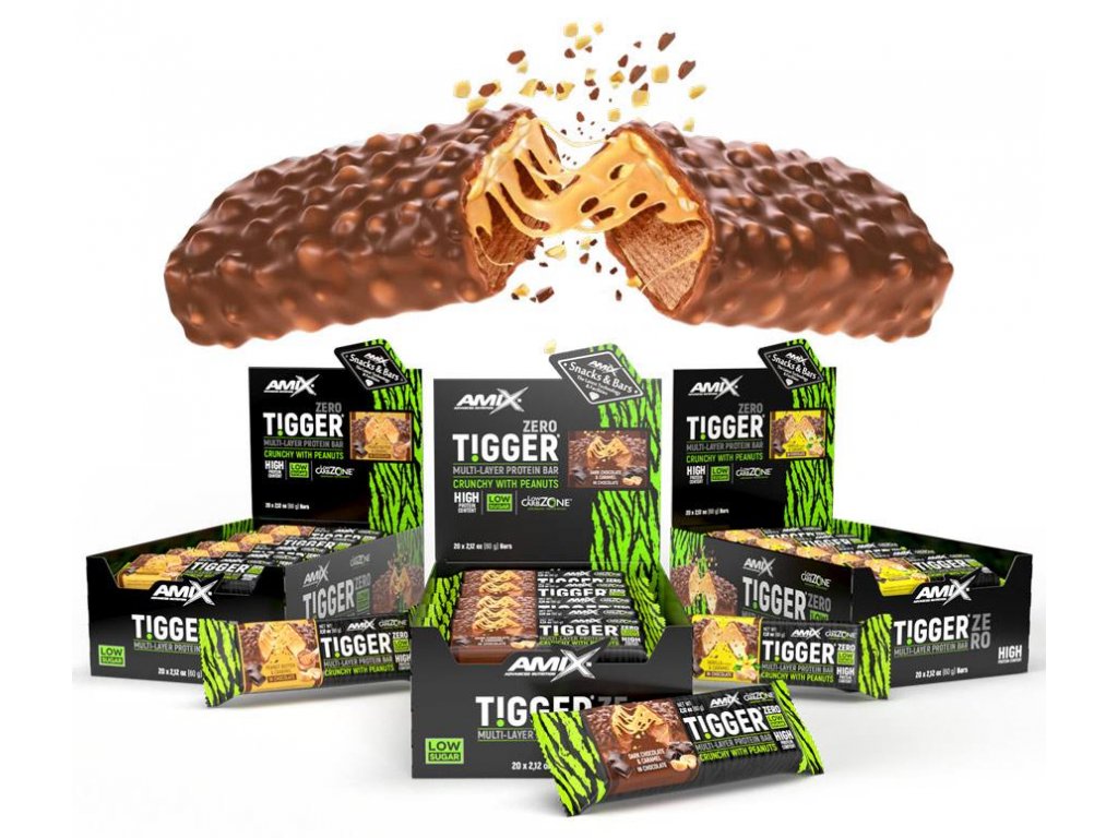 TIGGER zero protein bar 60g