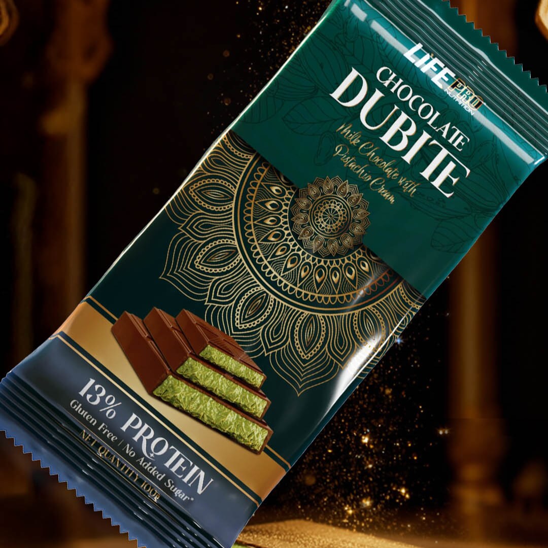FIT FOOD DUBITE CHOCOLATE BAR 13%protein