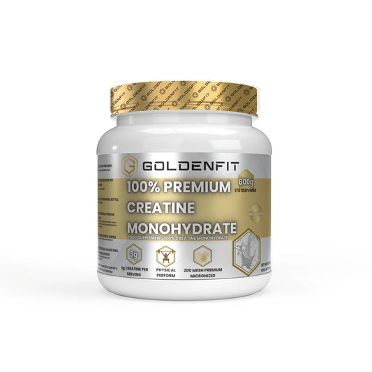GoldenFit Premium Creatine Monohydrate Unflavoured 600G