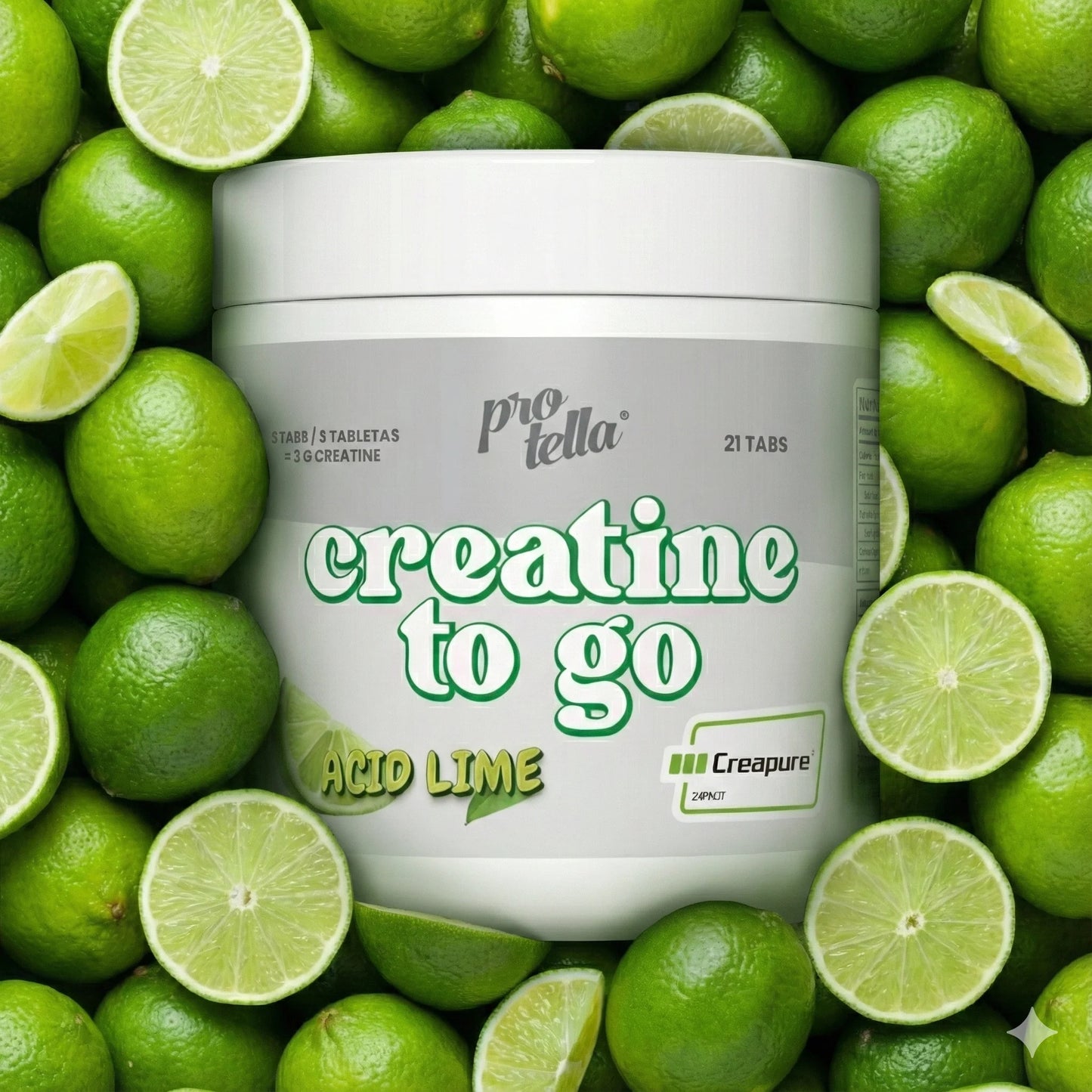Creatine Creapure® To Go 21 Tabs PROTELLA