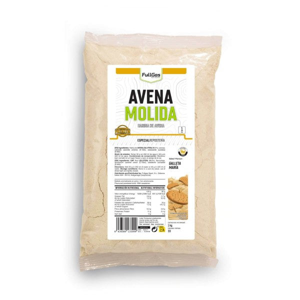 FULLGAS HARINA DE AVENA 1KG