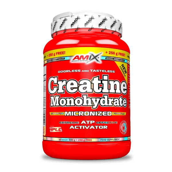 AMIX CREATINA MONOHIDRATADA 500G +250g free