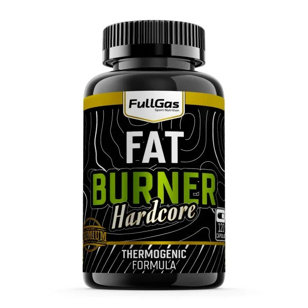 FULLGAS Fat burner hardcore (fórmula termogénica) 120 cáp