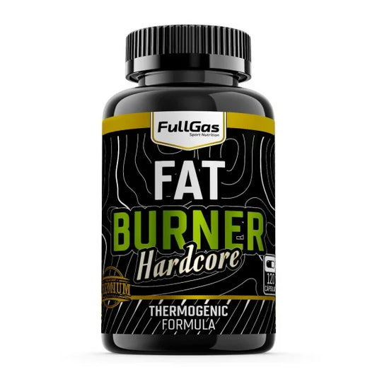 FULLGAS Fat burner hardcore (fórmula termogénica) 120 cáp