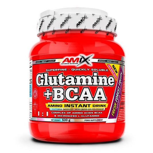 GLUTAMINA+ BCAA´s AMIX 530g