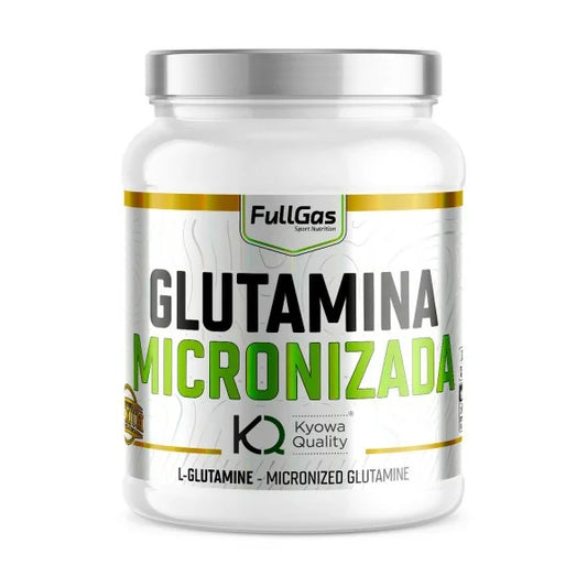 FULLGAS GLUTAMINA micronizada (kyowa®) en polvo - neutro - 500g