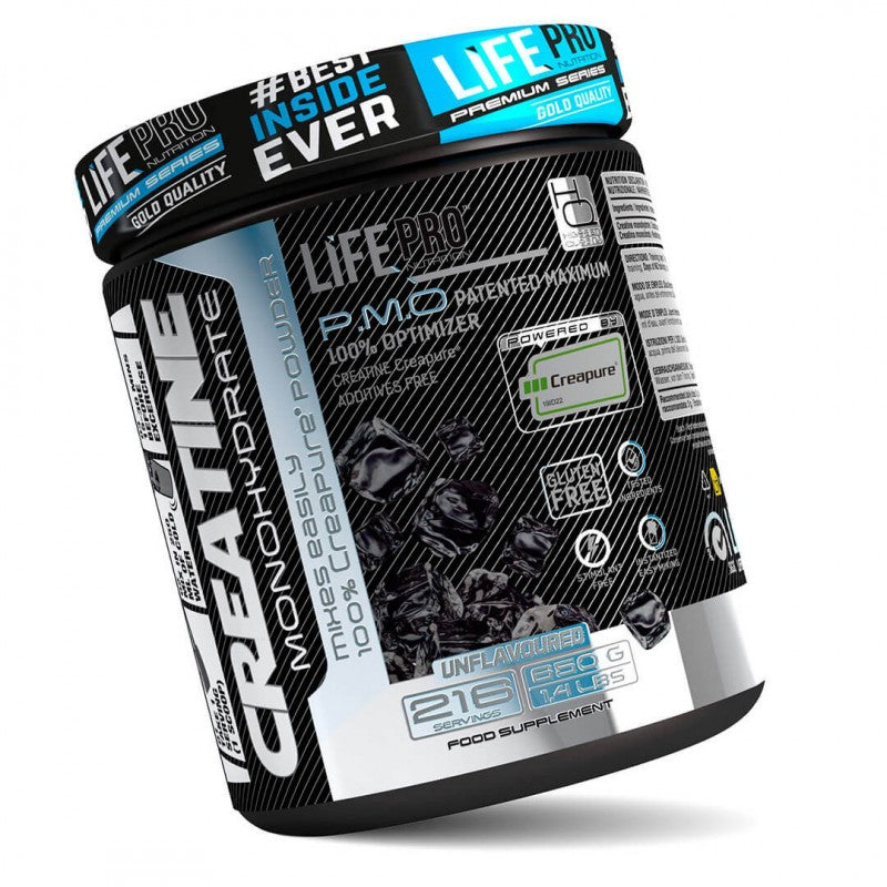 LIFE PRO CREATINA CREAPÙRE 650G unflavoured