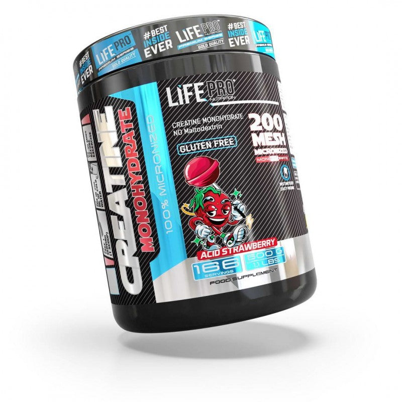 Life Pro Creatine Monohydrate 200mesh 500g