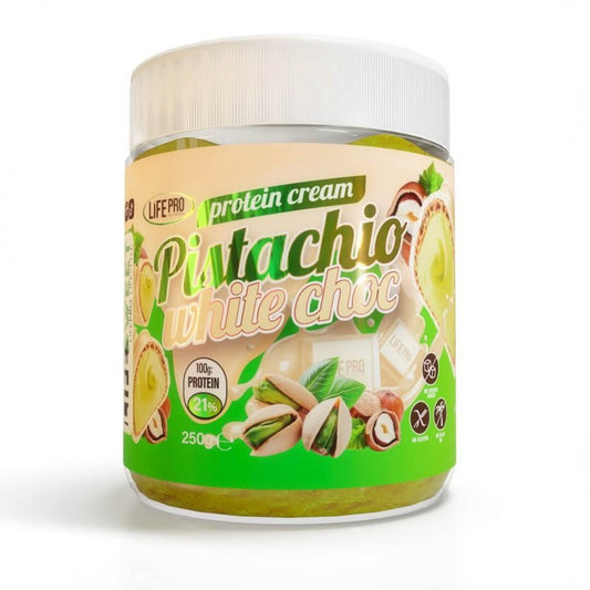 CREAM PROTEIN pistacho white choc 250g