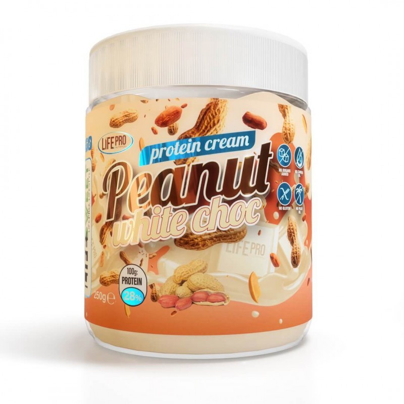 PEANUT CREAM  white choc  250g