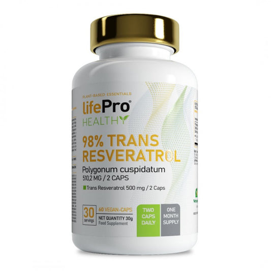 RESVERATROL TRANS 98% 500mg 60caps
