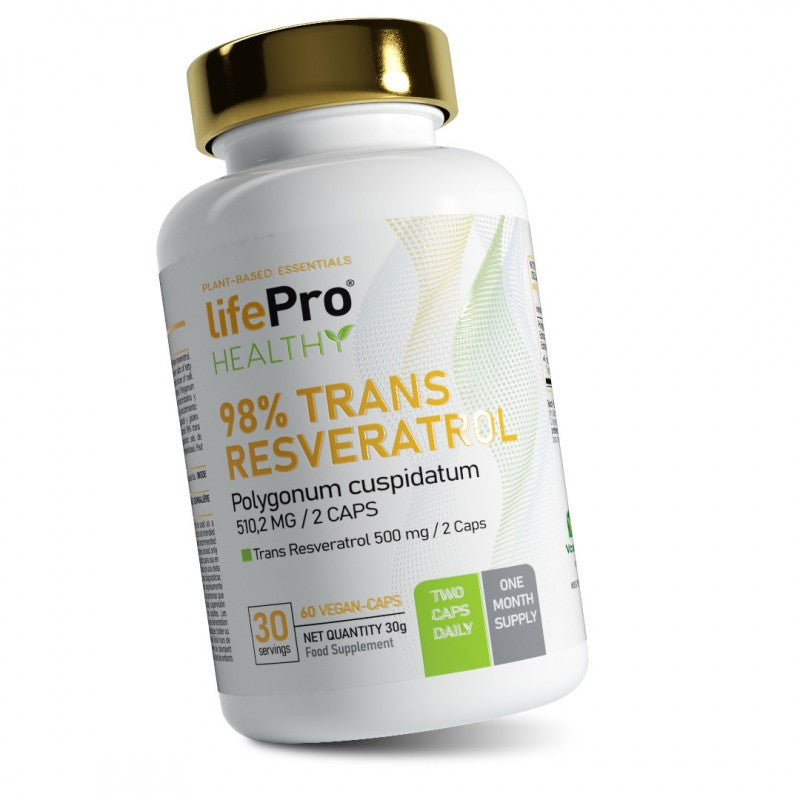 RESVERATROL TRANS 98% 500mg 60caps