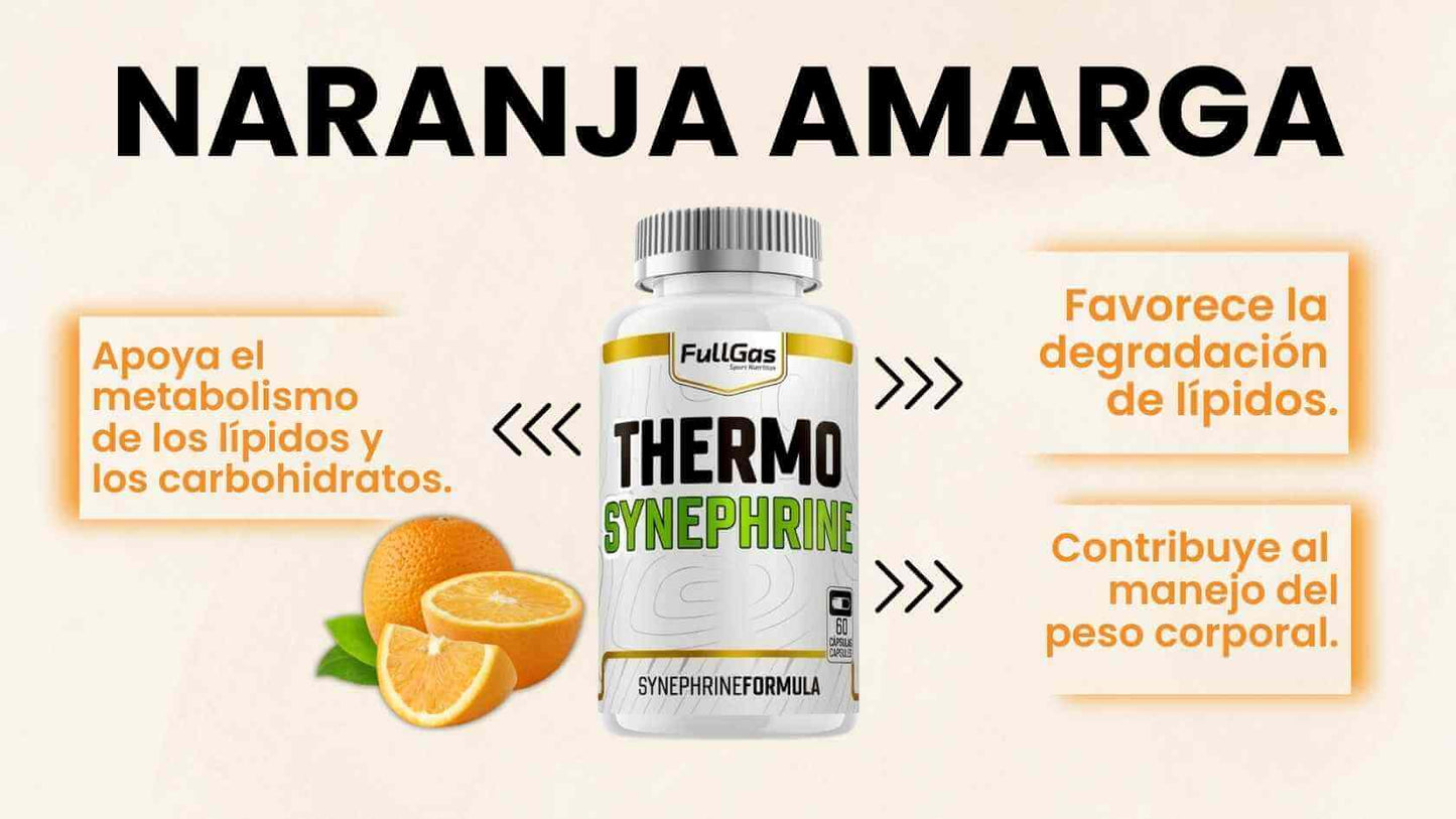 FULLGAS THERMO SYNEPHRINE (p-sinefrina 30mg) - 60 cáps